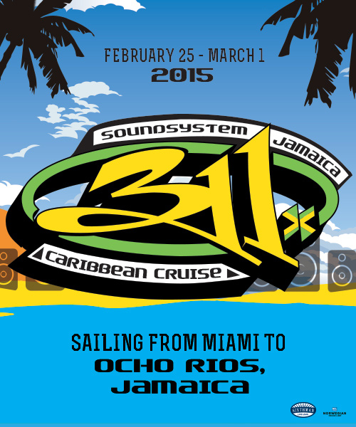 311 Caribbean Cruise 2015