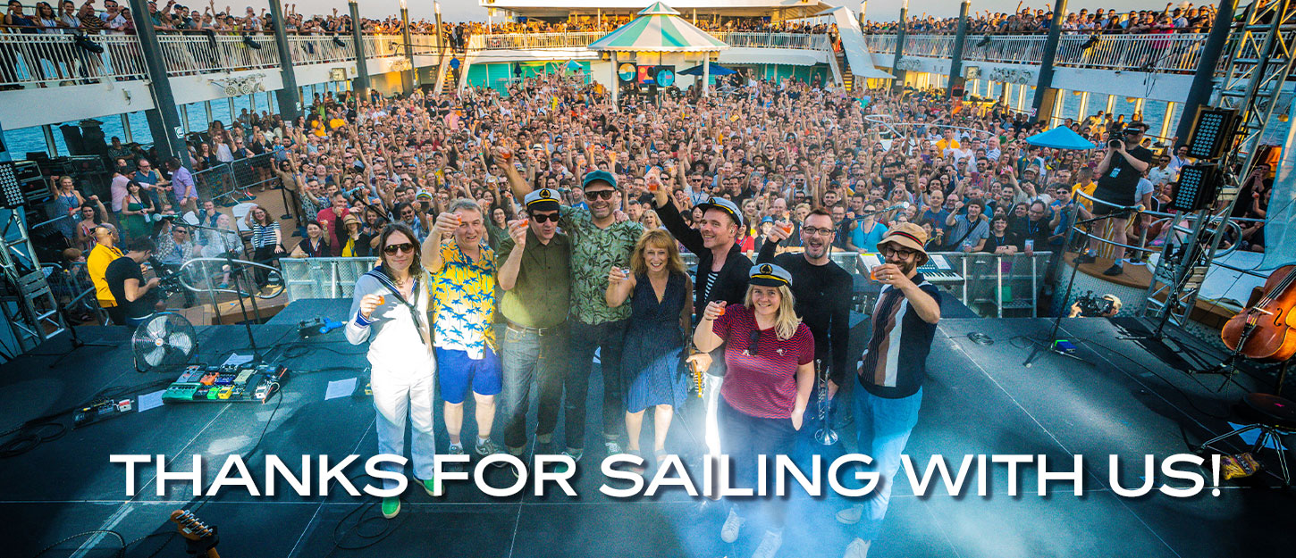 Thanks for sailing with us!