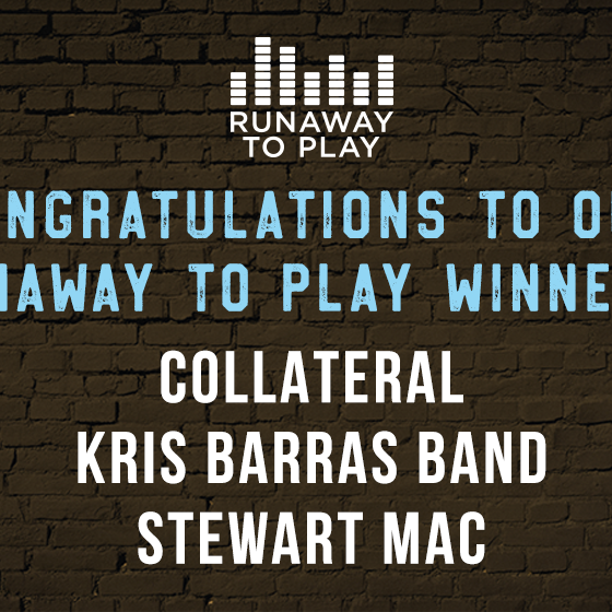 And Your Runaway to Play Winners Are... And Your Runaway to Play Winners Are...