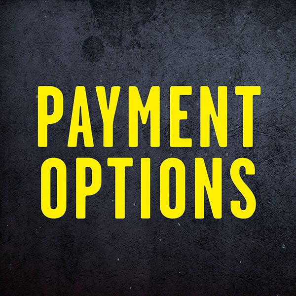 We Offer Flexible Payment Options We Offer Flexible Payment Options