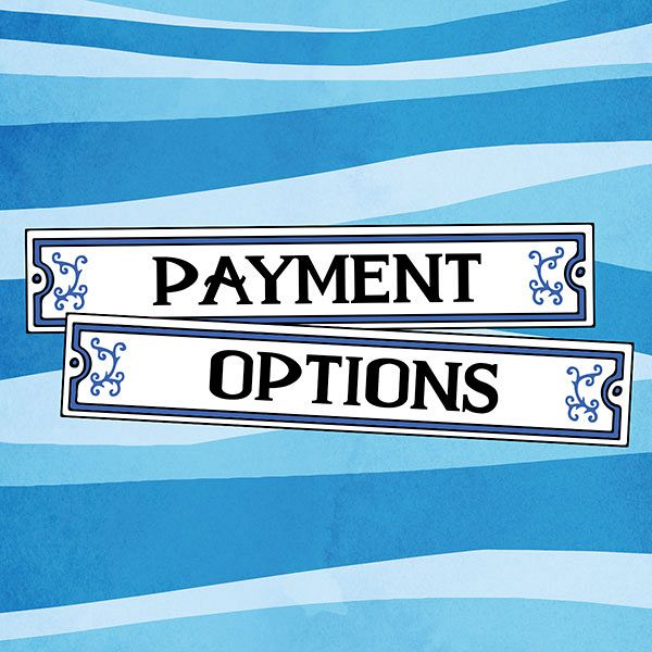We Offer Flexible Payment Options! We Offer Flexible Payment Options!