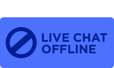 Have Questions? Live Chat is offline