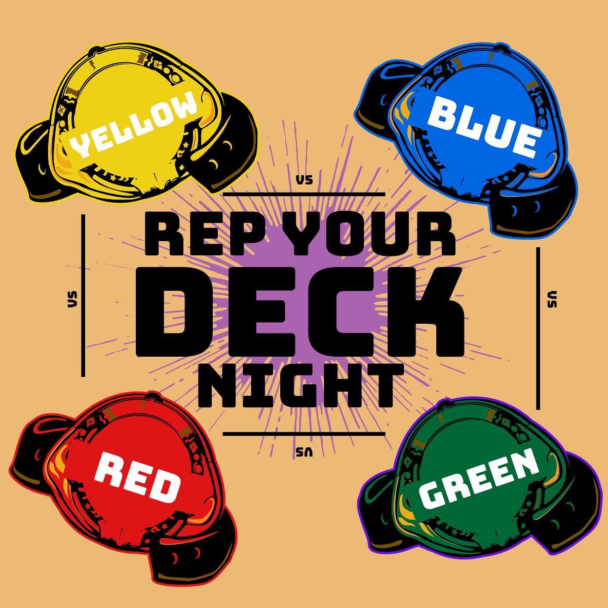 Rep Your Deck Night