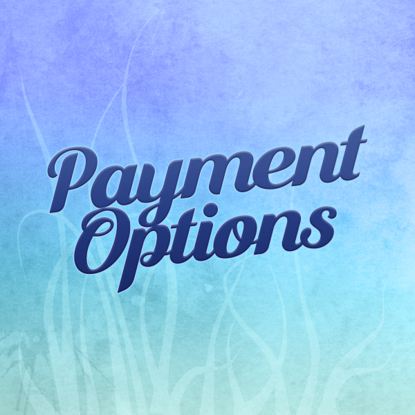 We Offer Payment Options