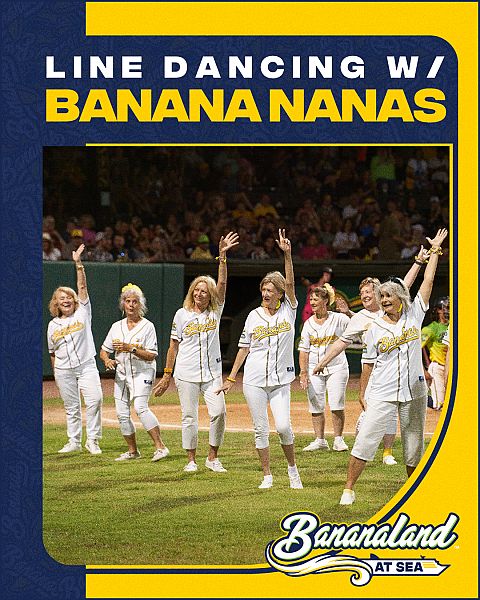 Line Dancing with the Banana Nanas