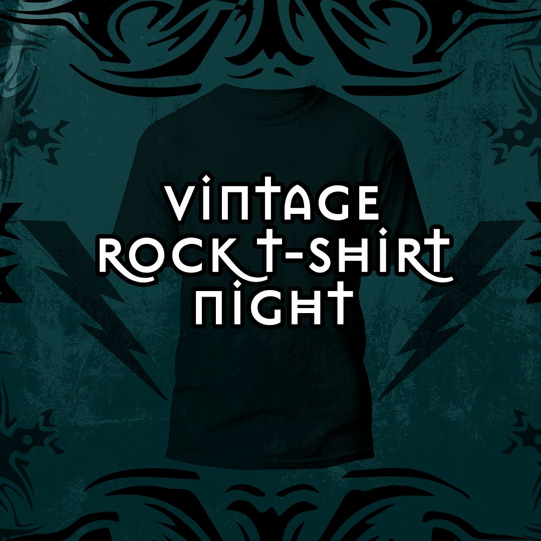 Vintage Rock T-Shirt Night