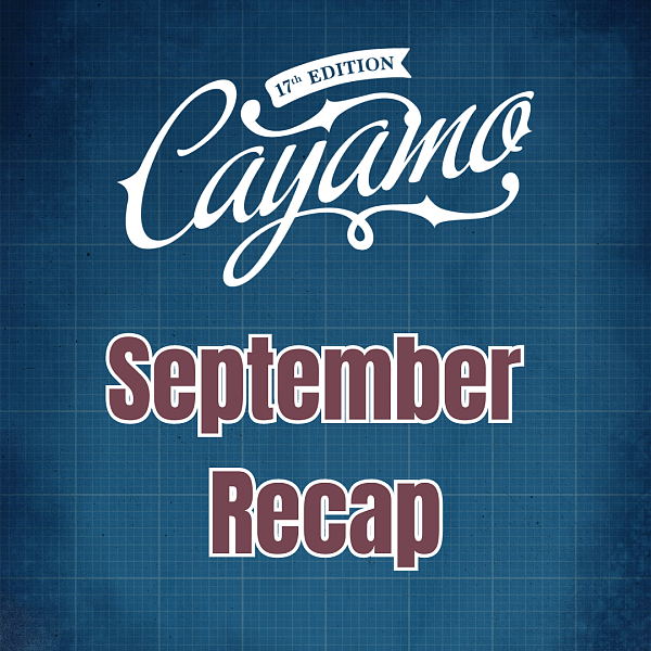 Cayamo - September Recap