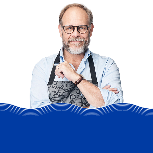 Alton Brown: A fish, a pan, a plan