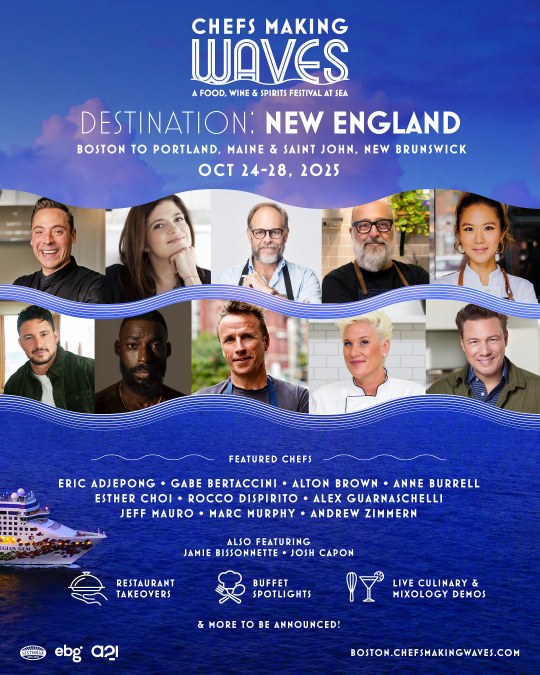 Chefs Making Waves Boston - October 24-28, 2025