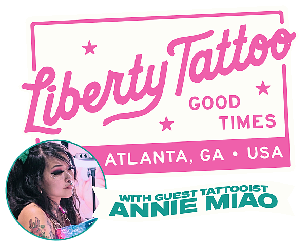 Liberty Tattoo with Guest Tattooist Annie Miao