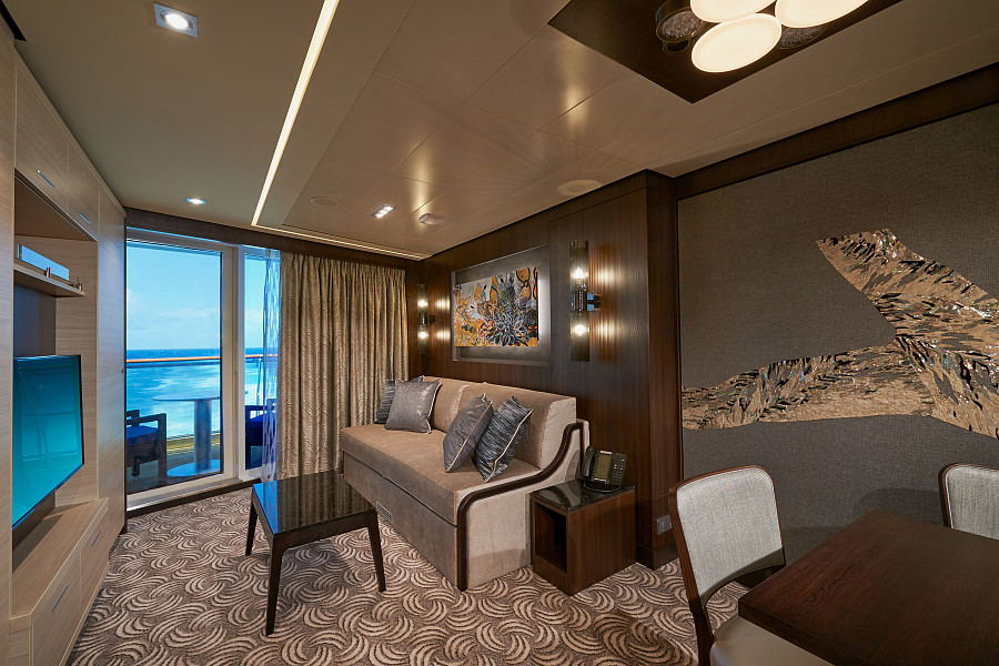 The Haven Aft-Facing Penthouse with Balcony