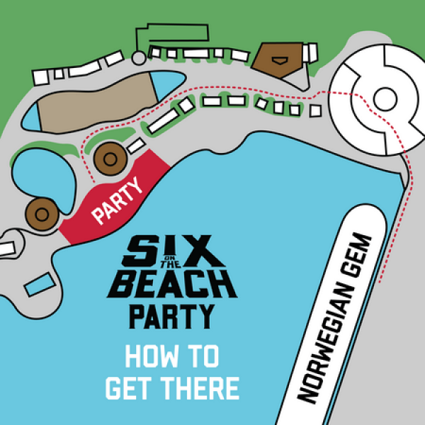 Six on the Beach Party