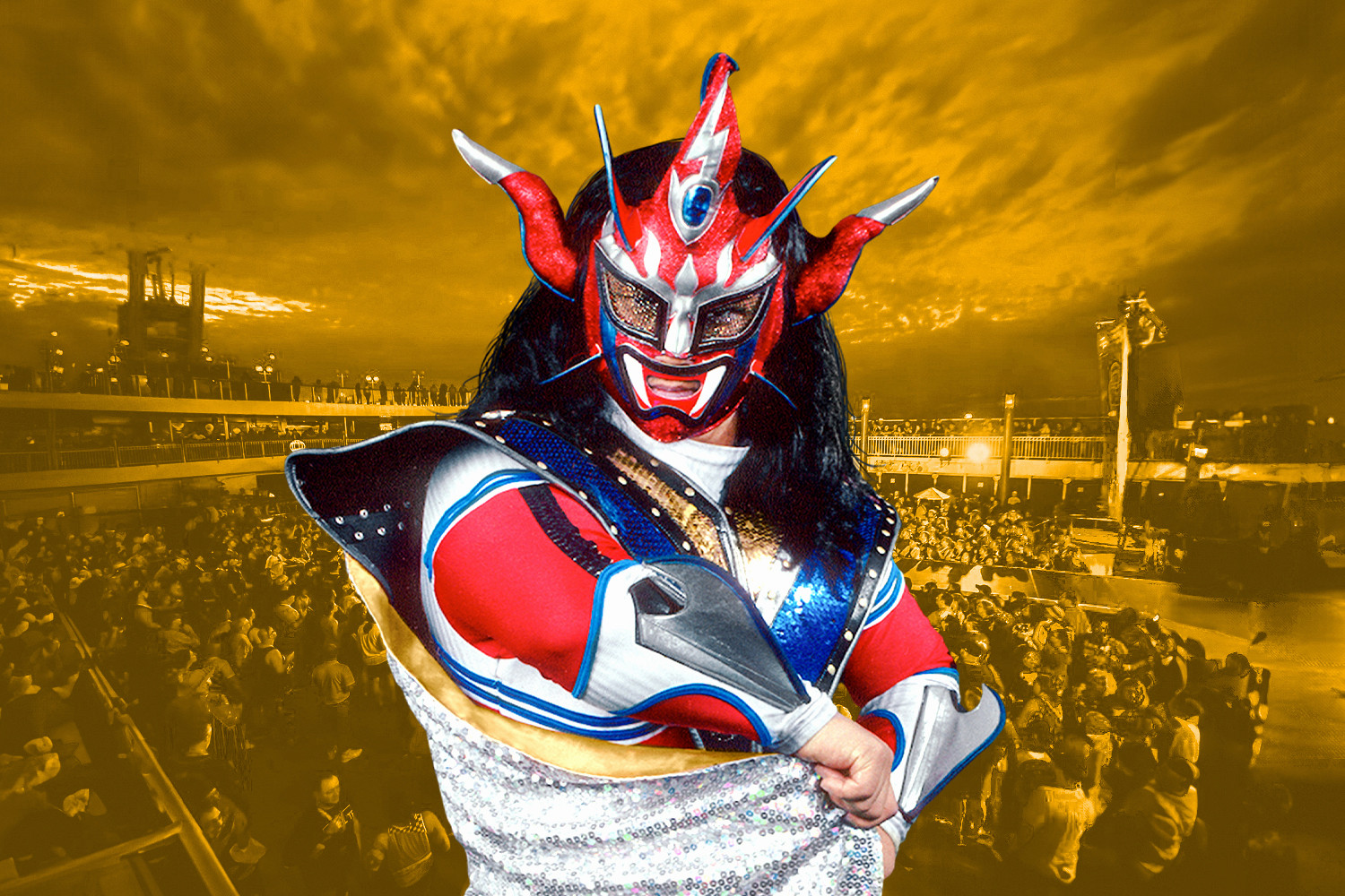 Jushin Thunder Liger Chris Jericho's Rock 'N' Wrestling Rager at Sea