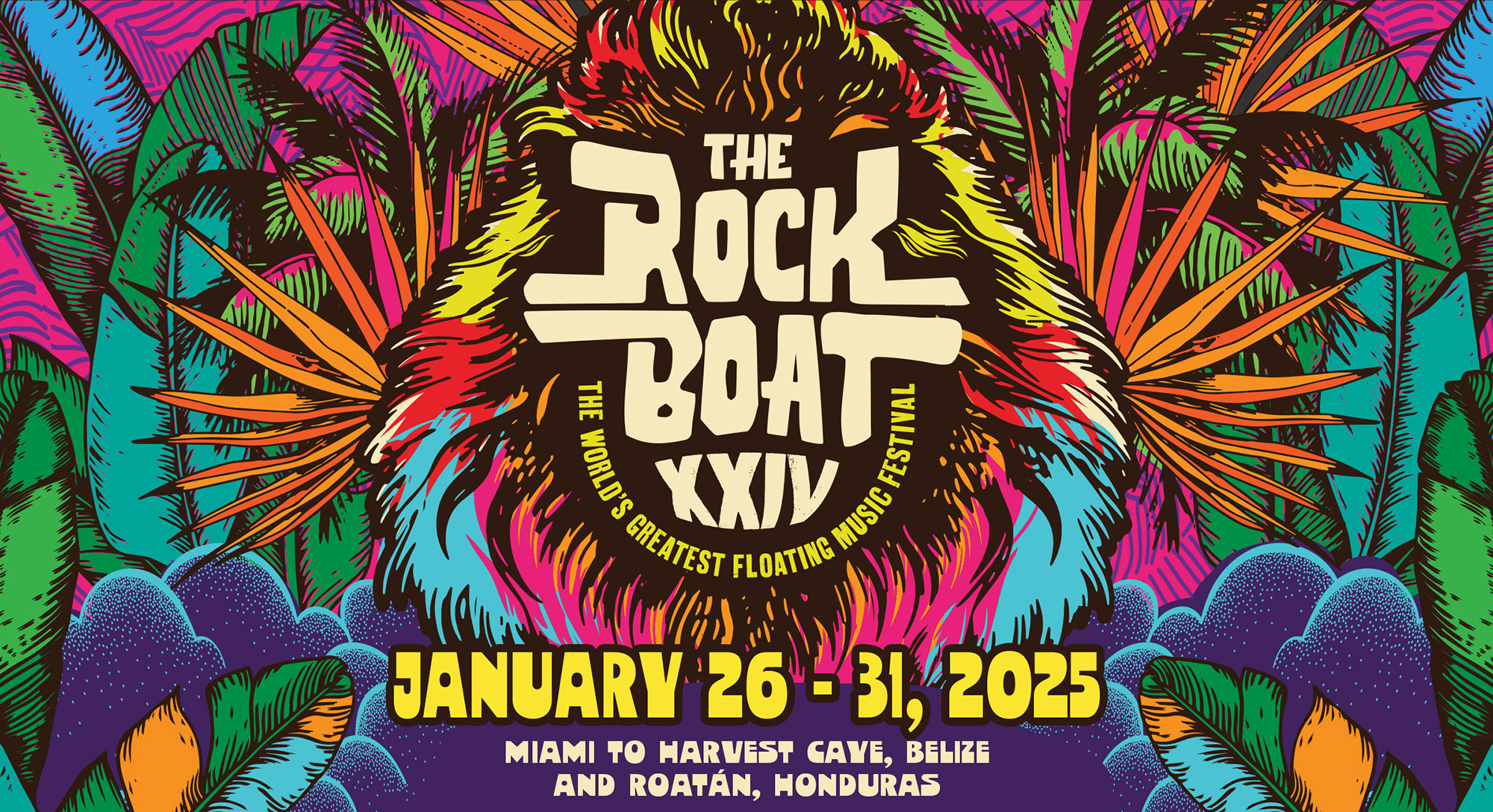 The Rock Boat January 2631, 2025