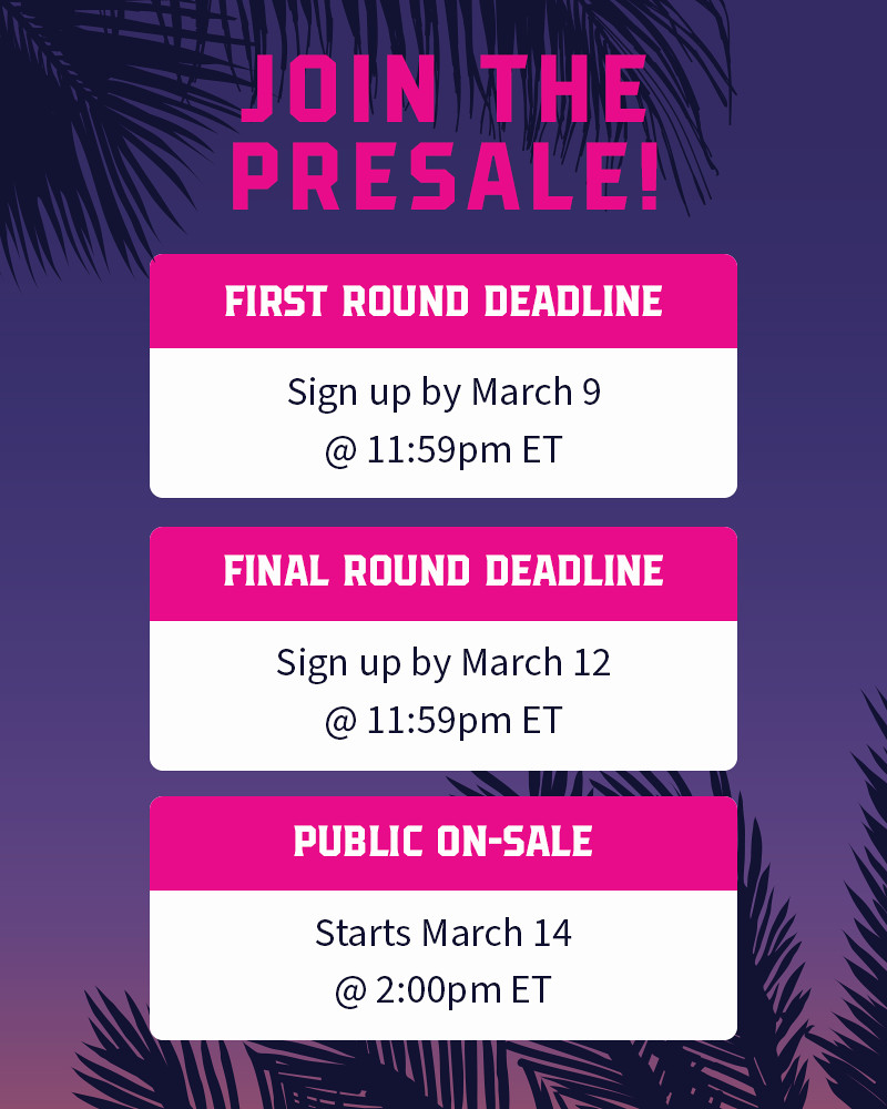 presale