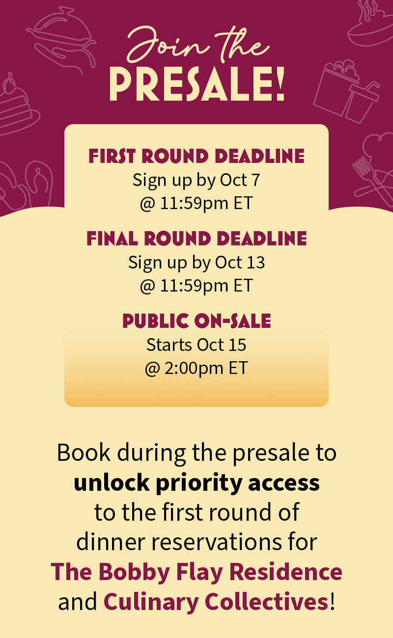 presale deadlines