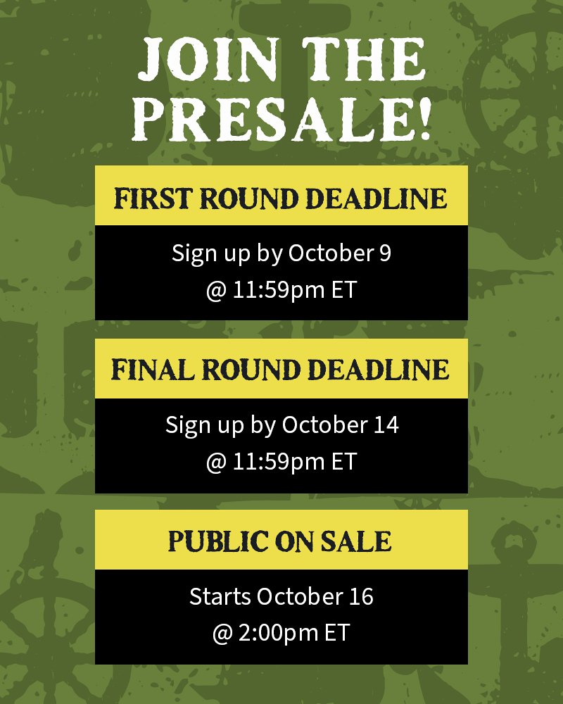 presale timeline