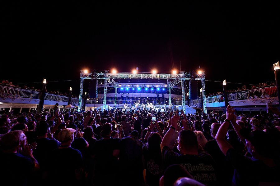 Pool Deck Stage