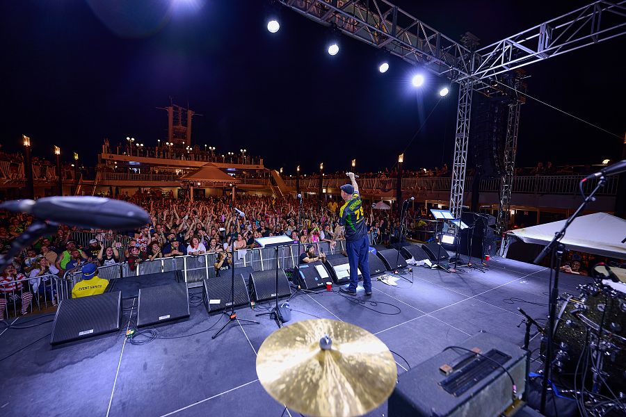 Pool Deck Stage