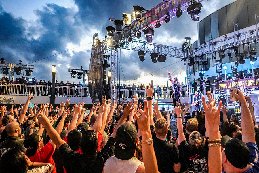 Pool Deck Stage