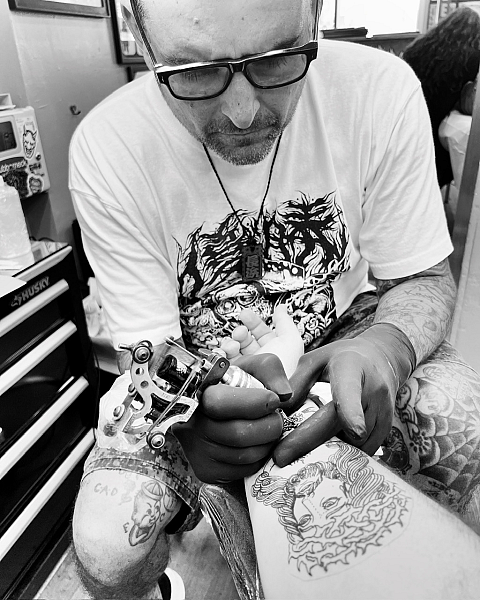 Tattoos with Opie Ortiz