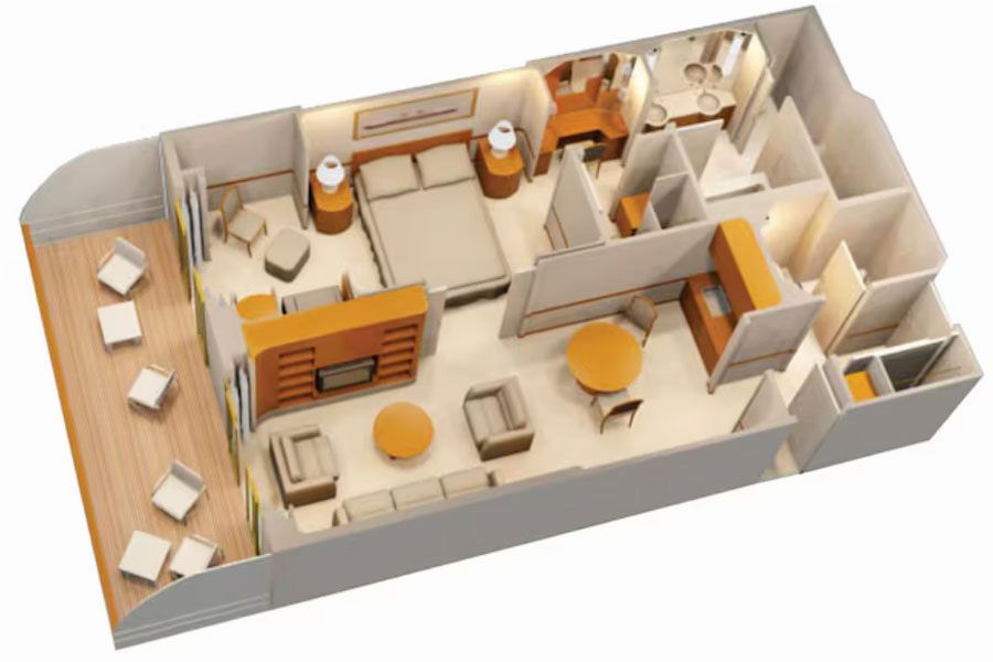 Concierge 1-Bedroom Suite with Verandah