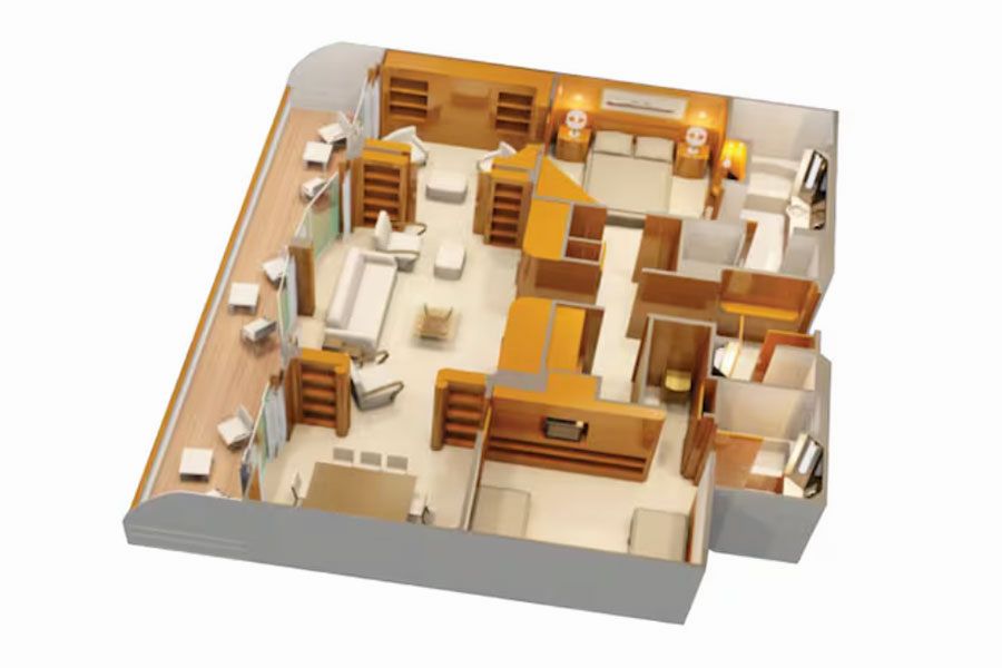 Concierge Royal Suite with Verandah