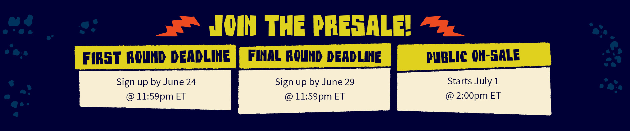presale