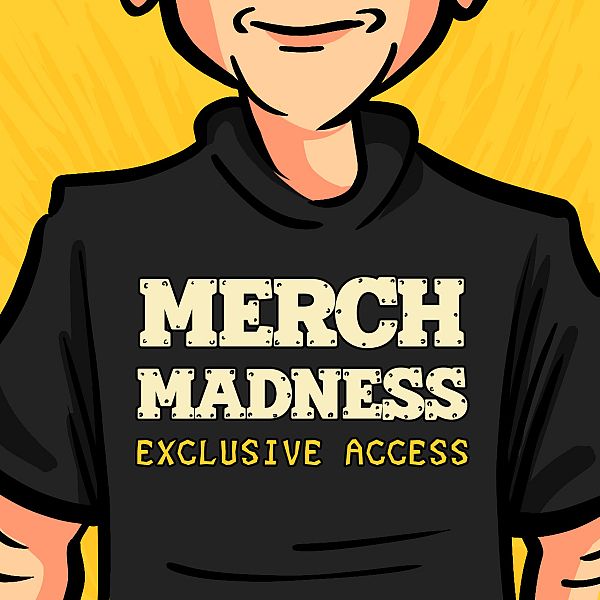 “Merch Madness” Exclusive Shopping Hours