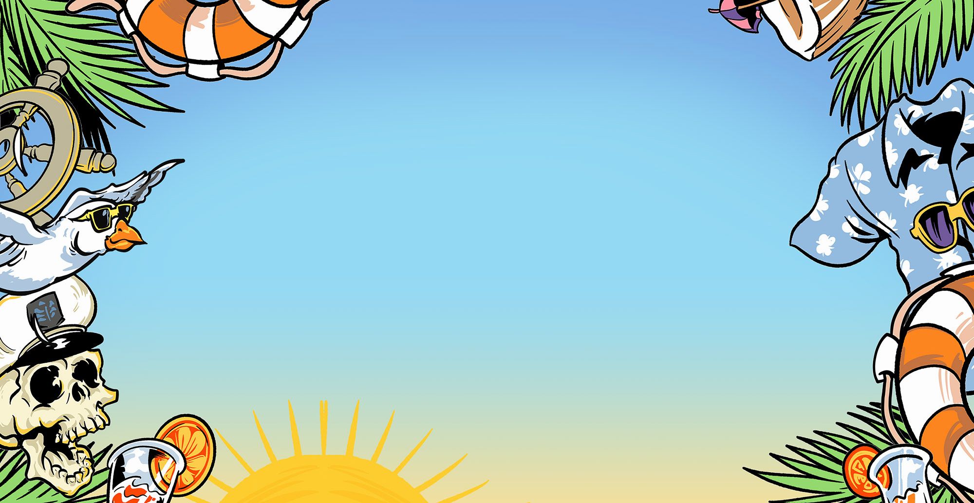 A Day To Remember's Big Ole Boat Show artwork