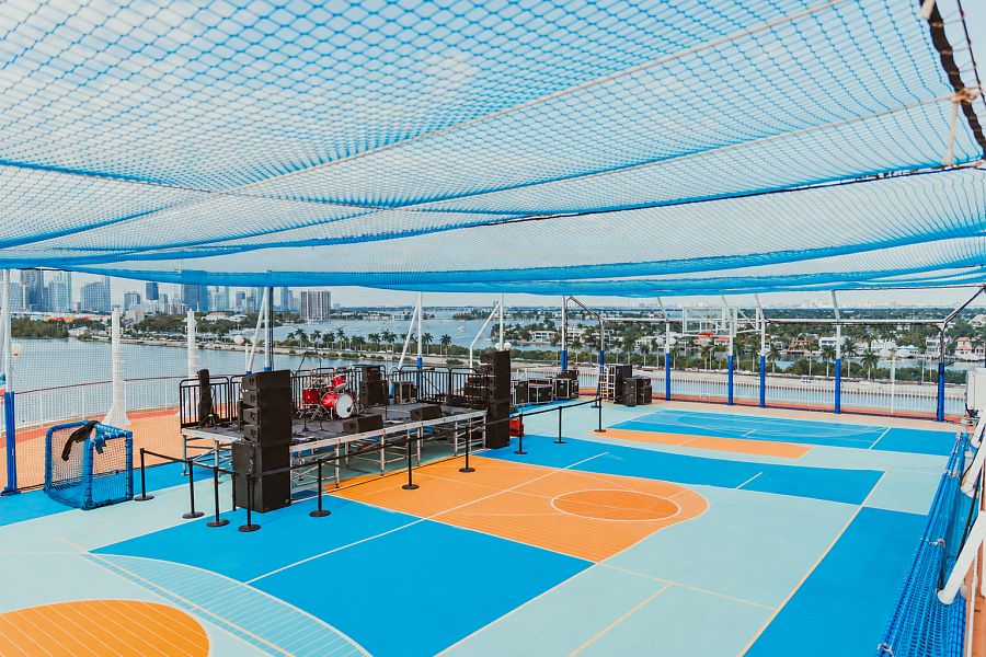 Sports Court Stage