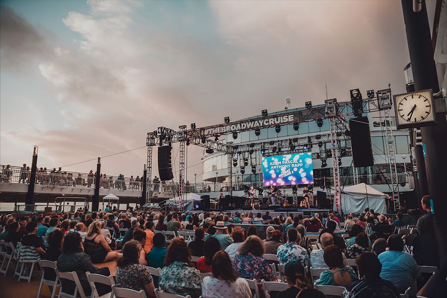 Pool Deck Stage