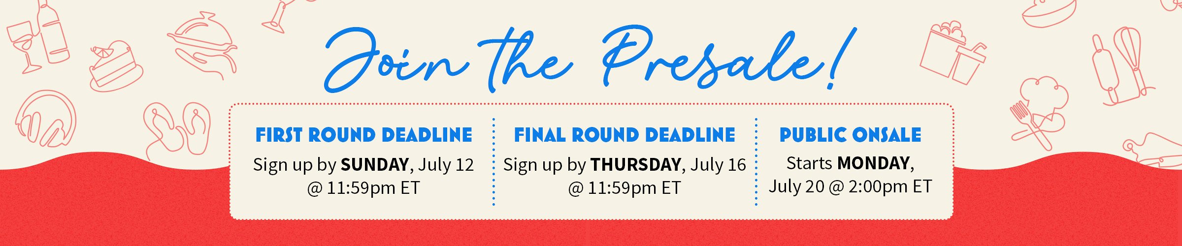presale timeline