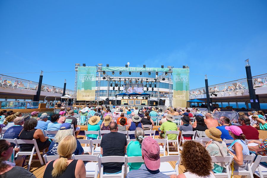 Pool Deck Stage