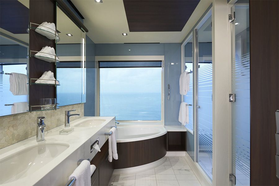 Aft-Facing Penthouse with Balcony