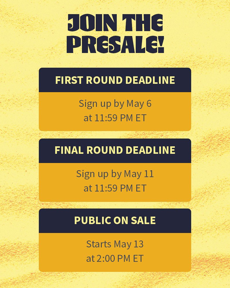 presale
