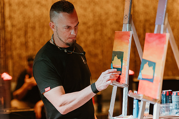 Painting with Mark