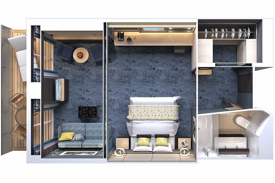 Family Villa Suite with Balcony + Vibe Access