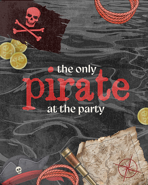 The Only Pirate at the Party
