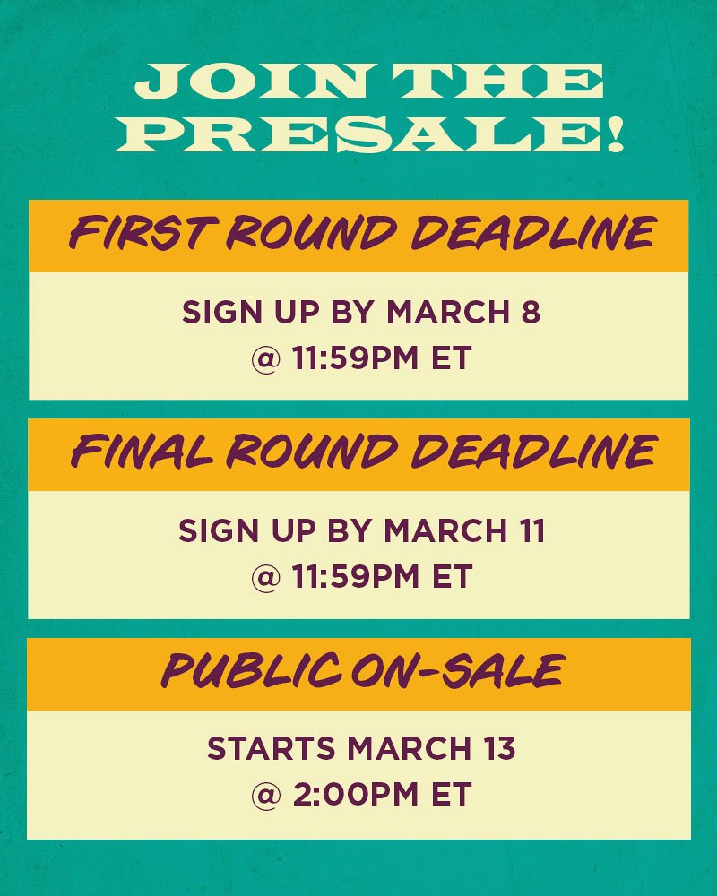 Presale Timeline