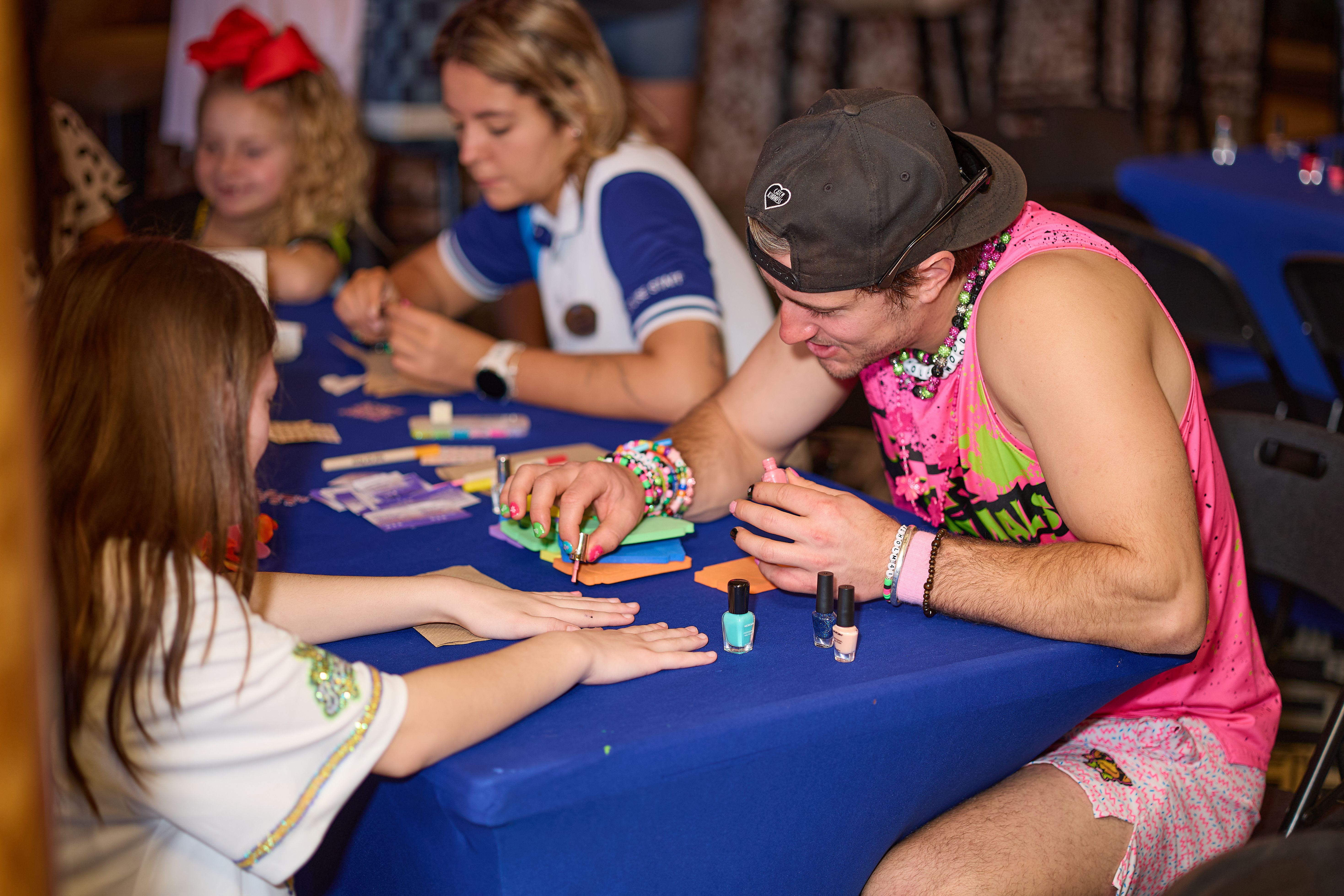 ACCESS TO ACTIVITIES WITH PLAYERS & CAST