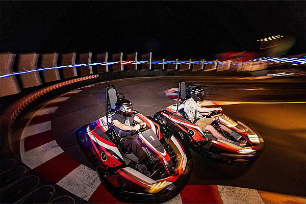 Go Karting w/ Players and Cast
