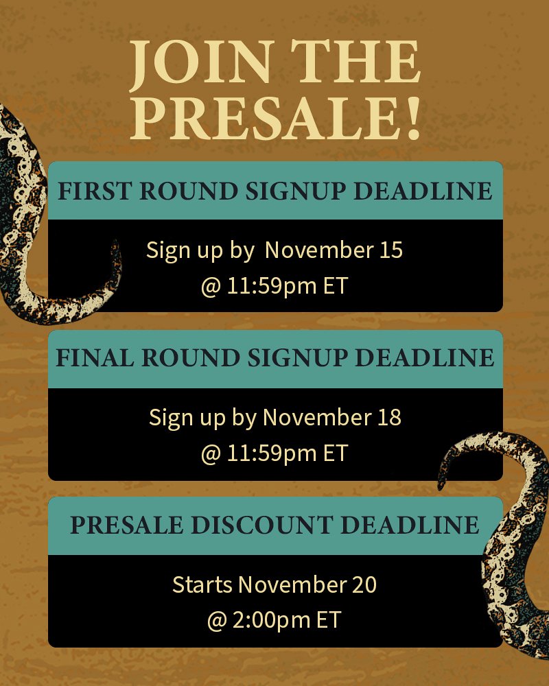 Presale Timeline