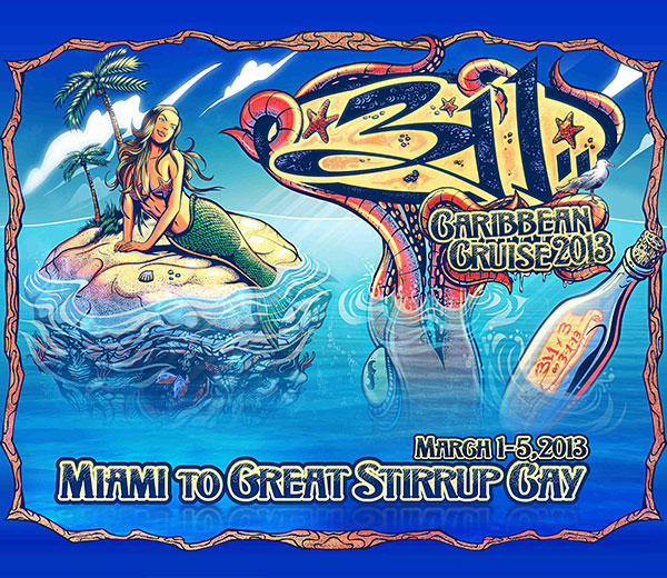 311 Caribbean Cruise 2013