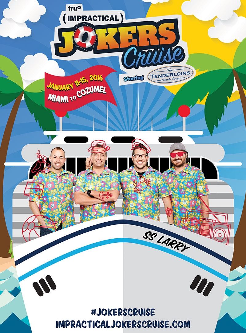 impractical jokers murr has a cruise ship