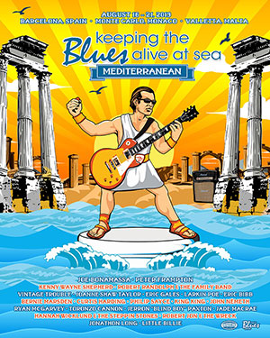 Blues Alive at Sea Mediterranean