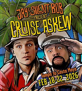 Jay and Silent Bob Cruise Askew 2026