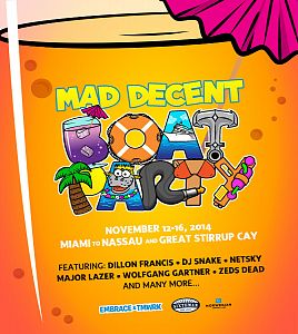 Mad Decent Boat Party 2014