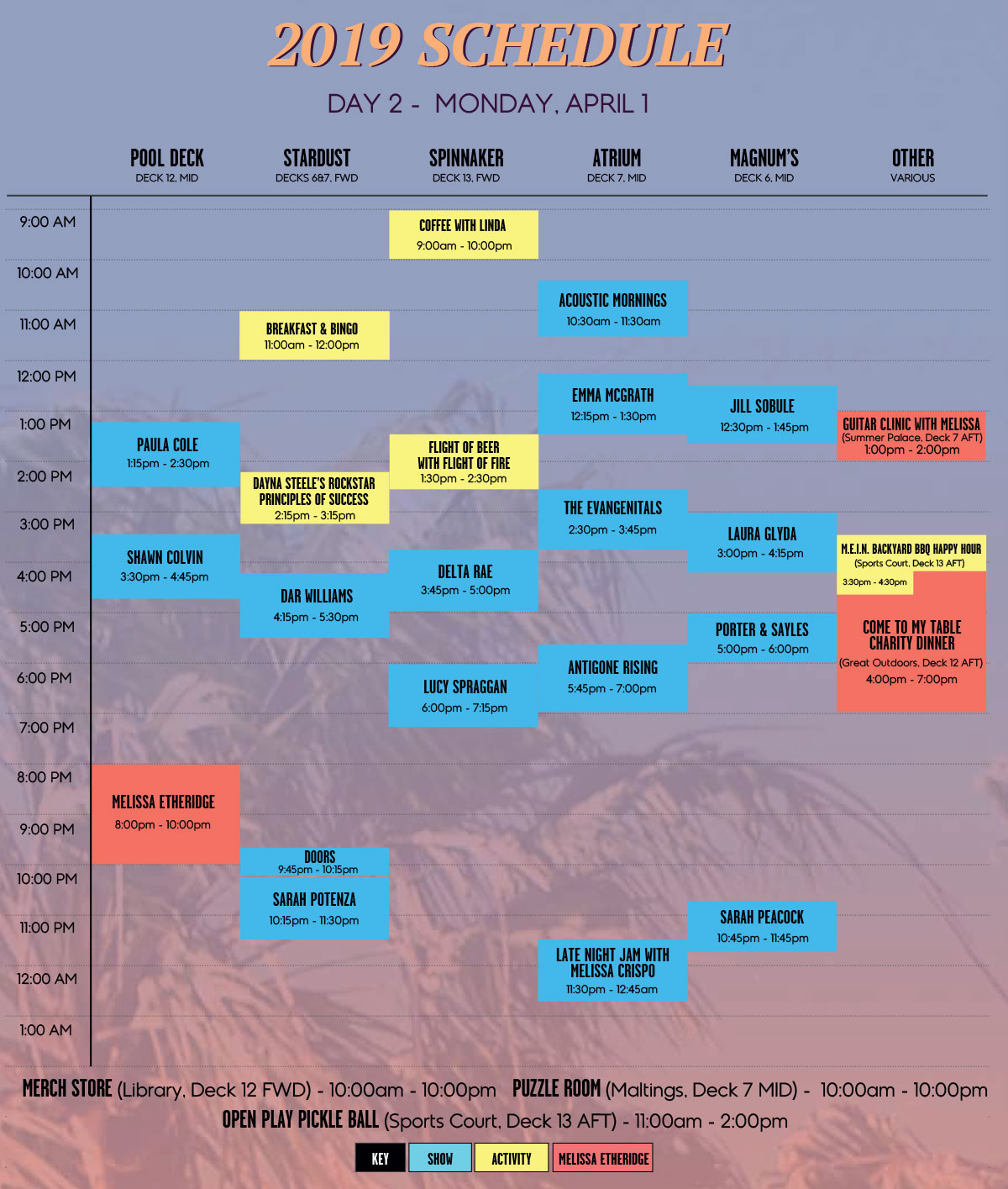 Schedule