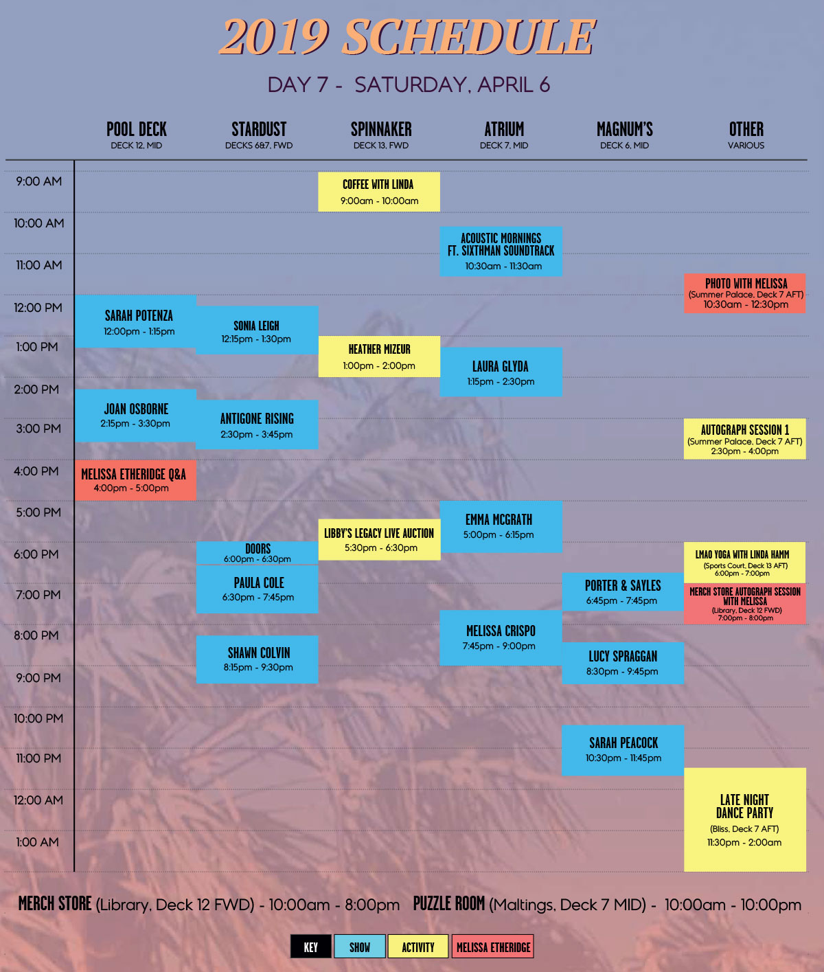 Schedule